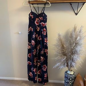 Floral jumpsuit